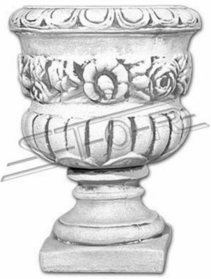 Blumenkübel Pflanz Kübel Natur Dekoration Figur Vasen Blumentöpfe Garten