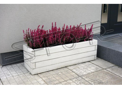 Blumenkübel Pflanz Kübel Natur Dekoration Garten Vasen Blumentöpfe Figur