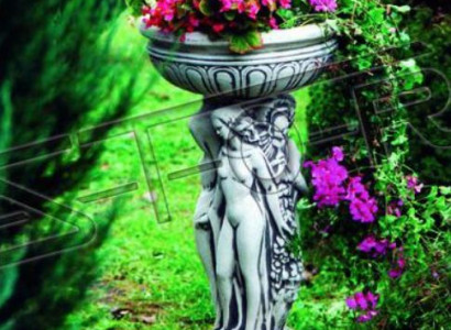 Blumenkübel Pflanz Natur Kübel Dekoration Figur Blumentöpfe Garten Vasen