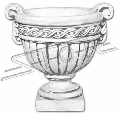 Blumenkübel Pflanz Natur Kübel Dekoration Figur Vasen Blumentöpfe Garten