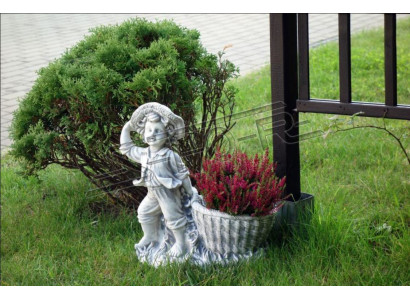 Blumenkübel Pflanz Natur Kübel Dekoration Garten Blumentöpfe Vasen Figur