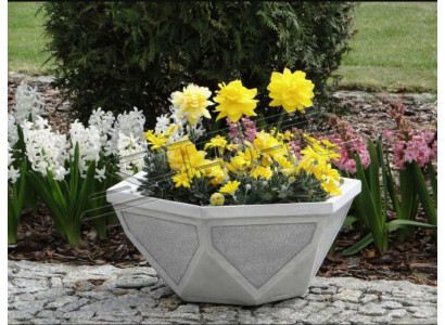 Blumenkübel Pflanz Natur Kübel Dekoration Garten Vasen Figur Blumentöpfe