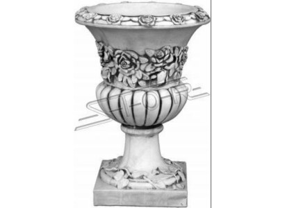 Blumenvase Blumen Kasten Garten Stein Dekoration Deko Antik Stil Blumen