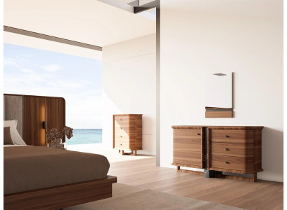 Braun Kommode Schlafzimmer Komplett Modern Spiegel Design Möbel