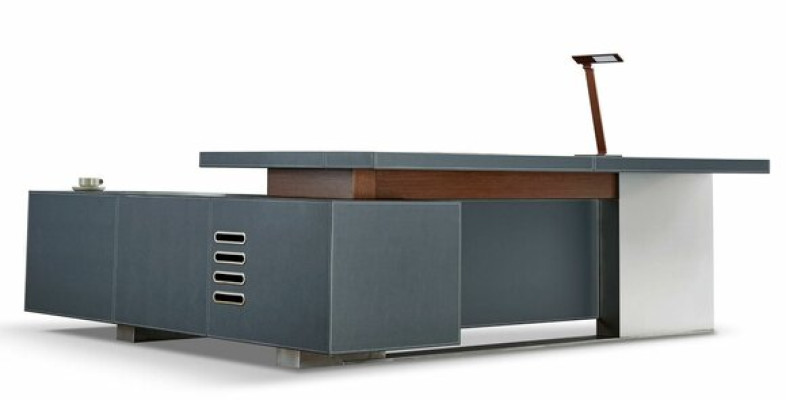 Büro Einrichtung Design Tisch Schreibtisch Exclusive Kanzlei Praxis Tische