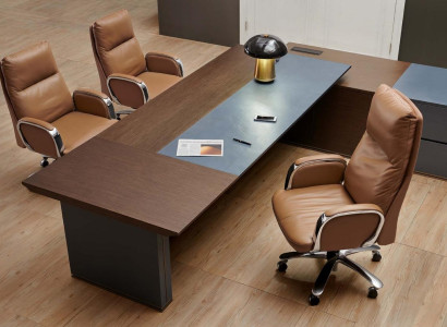 Büro Stuhl Chefsessel Sessel Leder Polster Deko Drehbar Computer Stühle