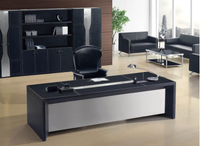 Büromöbel Set Schreibtisch + Aktenschrank Design Möbel Komplettset