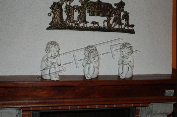 Deko Grabschmuck Grab Stein Dekoration Figur Engel Skulptur Gott Heilig