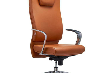 Dekorative Sessel Leder Polster Drehbar Computer Möbel Stühle Büro Stuhl