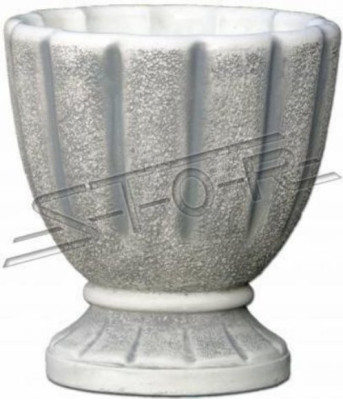 Design Blumentopf Top Deko Planz Kübel Gefäß Töpfe Figur Gesicht Skulptur