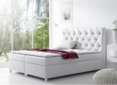 Chesterfield Bett Modern Boxspringbett Doppelbett Polsterbett Betten 200x200 Neu