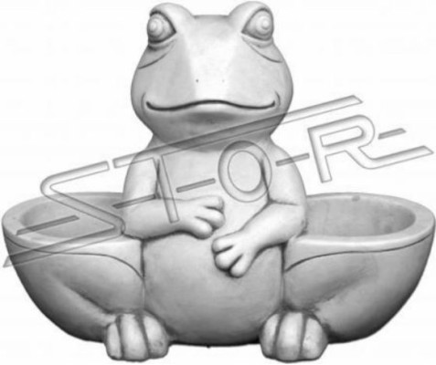 Design Blumentopf Top Pflanz Kübel Gefäß Töpfe Figur Gesicht Skulptur