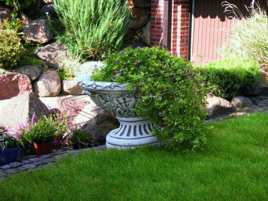 Design Blumentopf Top Planz Kübel Gefäß Töpfe Figur Dekorative Gesicht