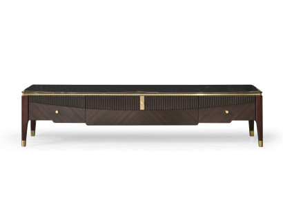 Design Kommode Anrichte Side Dekor Lowboard Schrank Regal Luxus Beleuchtet
