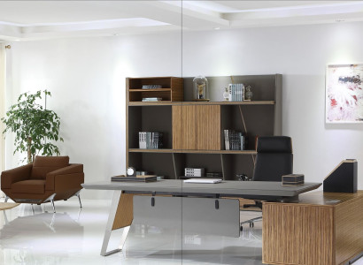 Designer Büro Arbeit Zimmer Set Sessel Tisch Komplett Set Möbel 2tlg