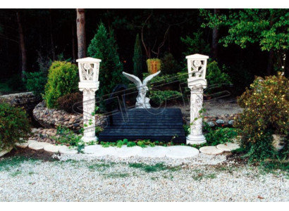 Edle Designer Säule Garten Figur Säulen Ständer Dekoration Skulptur