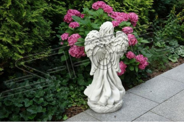 Engel 78cm Skulptur Design Figur Statue Garten Figuren Statuen