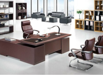 Exclusiver Schreibtisch Designer Tisch Hochklassige Büro Einrichtung