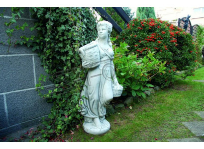 Frau 110cm Skulptur Design Figur Statue Garten Figuren Statuen