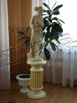 Frau 80cm Skulptur Design Figur Statue Garten Figuren Statuen