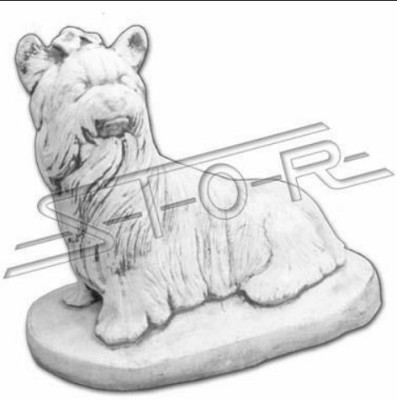 Garten Deko Hund Statue Skulptur Figuren Skulpturen Designer Figur