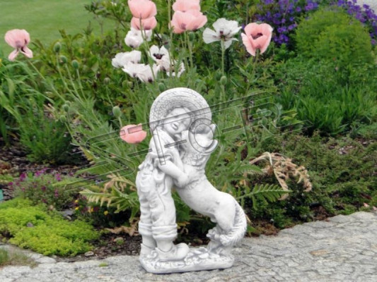 Garten Dekoration 63cm Statue Skulptur Figuren Skulpturen Designer