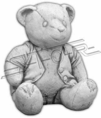 Garten Dekoration Bär Terrasse Stein Figuren Figur Dekorative Natur Statue