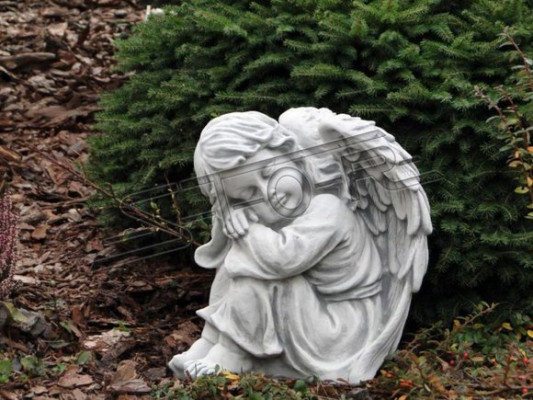 Garten Dekoration engel Statue Skulptur Figuren Skulpturen