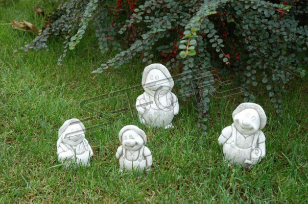 Garten Dekoration Eule Terrasse Natur Stein Figuren Figur Dekorative Statue