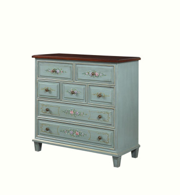 Kommode 108cm Sideboard Schrank Anrichte holz Schrank Möbel Kommoden