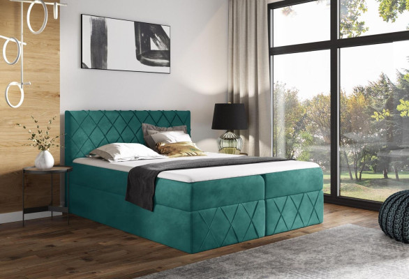 Luxus Designer Polsterbett Bett Betten Designerbett NEU 160x200cm Boxspring neu