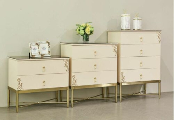 Klassische Barock modern Stil Kommode Sideboard Kommoden Holz Schrank Anrichte