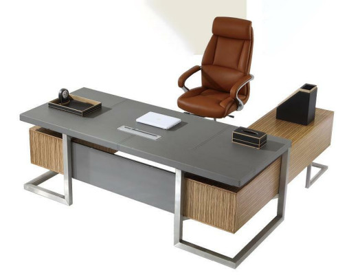 Moderne Büro Zimmer Set Office Einrichtung Deko Komplett Set Möbel Tisch