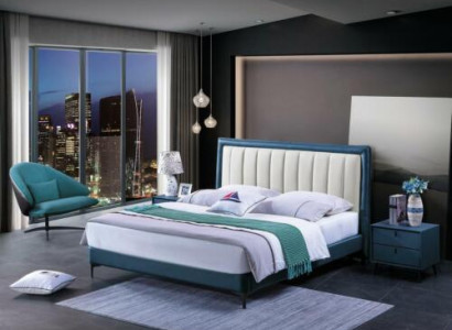 Schlafzimmer Gruppe Bett Luxus Möbel Betten Nachttische 3tlg. Garnitur