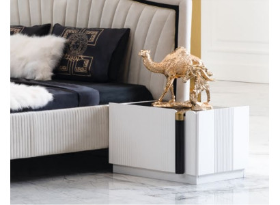 Schlafzimmer Tisch Nachttische Holz Nachttisch Nachtkonsole Design Beistelltisch