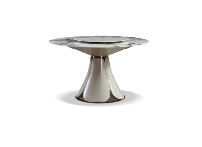 Esstisch Leder Stein Tische Holz Luxus Moderne Design Möbel Tisch