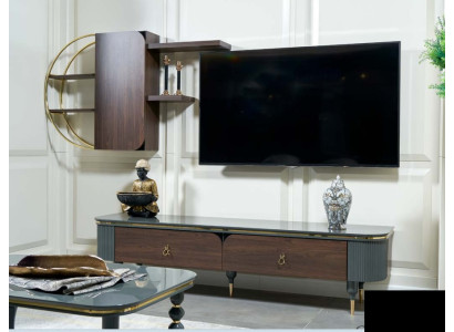 Holz design tv Möbel Regale Schrankwände Regal Wohn Wand Schränke Side Low Board