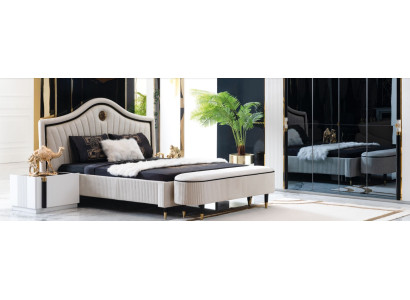 Schlafzimmer Design Bett Luxus Betten Neu Doppel Polster Möbel Hotel Ehe Design