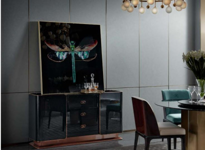 Kommode Sideboard Design Möbel Holz Kommoden Anrichte Echtholz Side