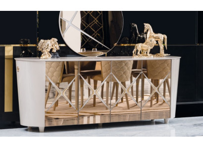 Kommode Italienischer Stil Kommoden Gold Sideboards Massiv Holz Möbel Kommoden