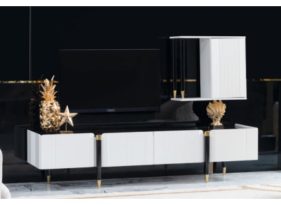 Sideboard Schrank tv Holz Lowboard Kommode Design Möbel Neu Wohnwand rtv Schrank