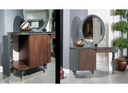 Schlafzimmer Möbel Designs 2tlg Schminktisch Kosmetiktisch Frisiertisch Spiegel