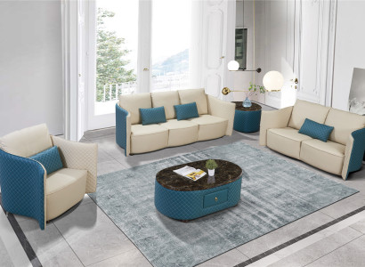 Sofagarnitur 3+2+1 Sitzer Sofa Sitz Polster Couch Garnitur Moderne Couchen Neu