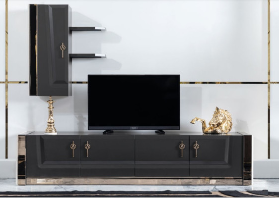 sidebaord Wohnzimmer Möbel tv Lowboard Fernseh Stand Design rtv Schrank Wohnwand