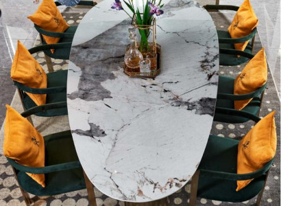 Esstisch Marmor Edelstahl Neu Kreative Modern Design Möbel Luxus