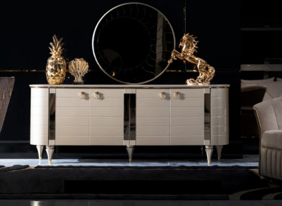 Luxus Kommoden Schrank Regal Konsole Möbel Holzschrank Spiegel Kommode Schrank