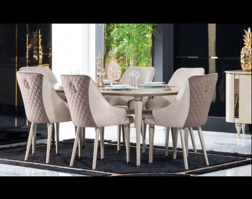 Möbel Esszimmer Tische Einrichtung Esstisch Luxus Tisch Massiv Holz Esstische