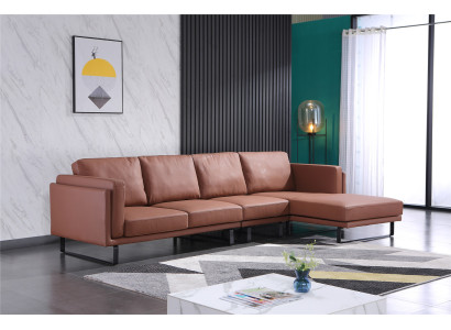 Ledersofa Couch Sofagarnitur Ecksofa Eck Garnitur Design Modern Dekor Sofa