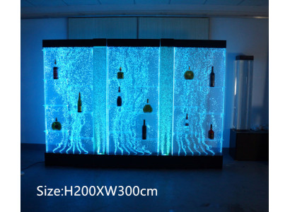 Wasser Wand Bar Theke Regal Led Wassersäule Restaurant Dekoration