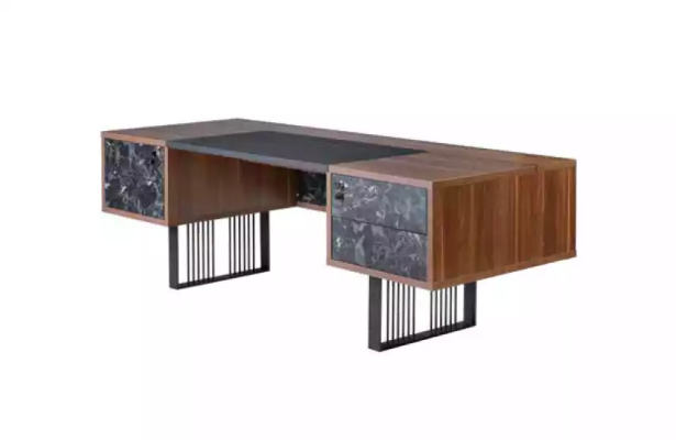 Moderne Arbeitszimmermöbel Büro Set Schreibtisch Couchtisch Aktenschrank